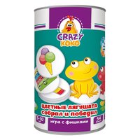 Настольная игра Vladi Toys *Цветные лягушата*(в тубусе) - VT8020-02