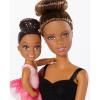 Игровой набор Mattel Barbie Балерина брюнетка с маленькой девочкой - DVG16
