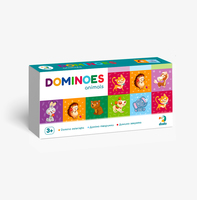 Настольная игра Dodo Домино Зверята - 300248