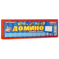 Настольная игра Домино Любимые игрушки в футляре - 00013