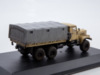 Сборная модель AVD КРАЗ-255Б бортовой с тентом, масштаб 1:72 - 1581AVD