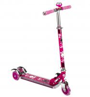 Самокат Leader Kids JC-621, цвет: розовый - GL000229076