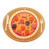 Обучающая игрушка Woodland Юный кондитер, Пицца, Пирог,Торт - 117301