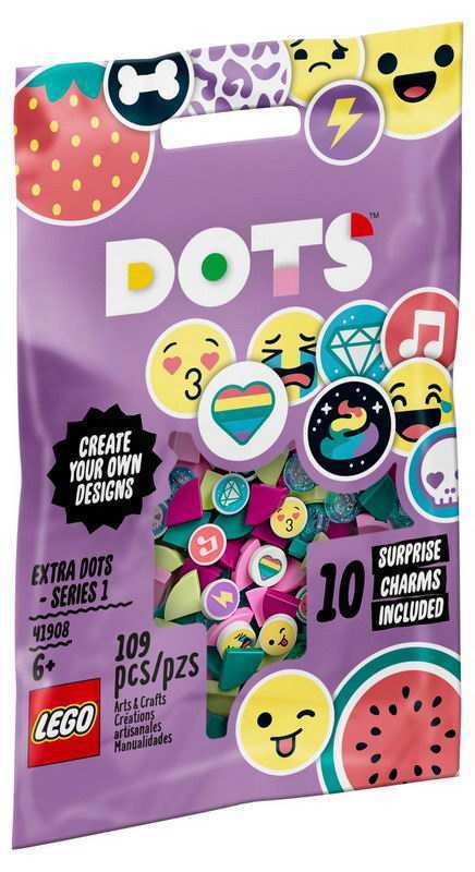 Набор для творчества LEGO DOTS дополнительные элементы 109 деталей - 41908-L
