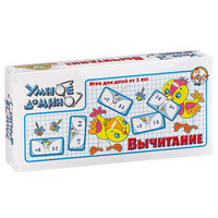 Настольная игра Десятое королевство Умное домино Вычитание, 653 - Р77866