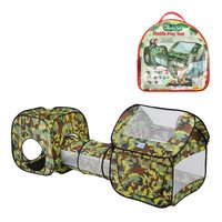Комплекс игровой Наша Игрушка, палатки 2шт. с туннелем - 200557022