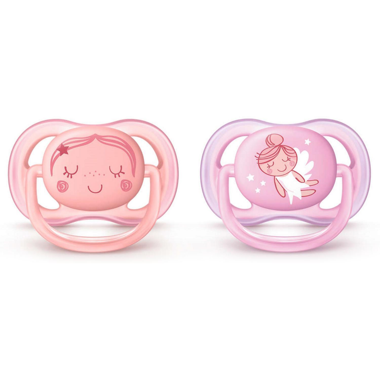 Пустышка Philips Avent Ultra Air Design Ангел 0-6 месяцев 2 шт - SCF345|20