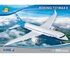 Конструктор COBI Авиалайнер Boeing 737 Max 8, 320 деталей - COBI-26175