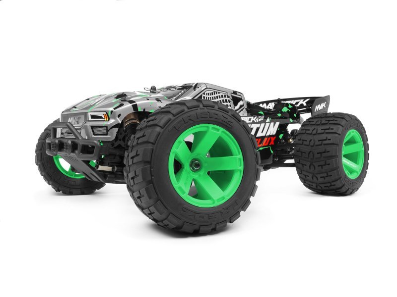 Радиоуправляемый трагги Maverick Quantum XT Flux Stadium Truck RTR 4WD масштаб 1:10 2.4G, Silver - MV150206