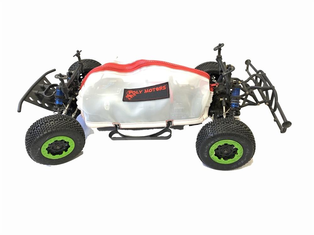 Защитный чехол для радио модели RC LOSI TEN SCTE 4WD 1:8 Летний на липучках - PolyM-CovLosi06Wt