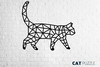 Пазл деревянный интерьерный EWA Design Кошка - edes-cat