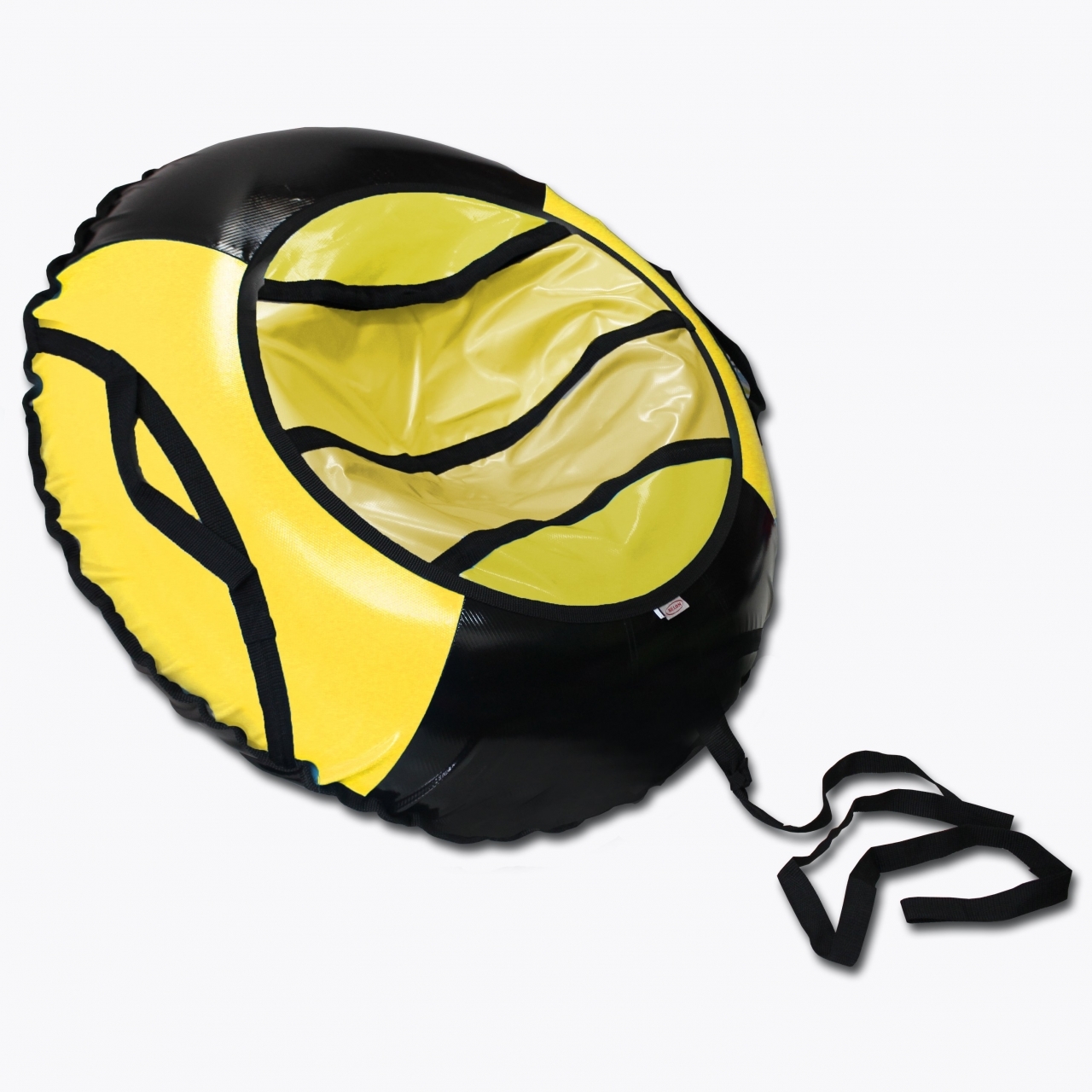 Тюбинг BELON FAMILIA Спорт черно-желтая 100см - СВ-003-Т1|ШМЕЛЬ