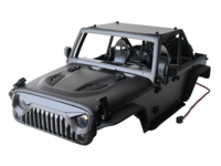 Черный кузов для автомоделей MJX H12Y|H12Y+