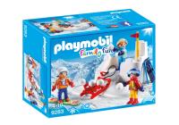 Конструктор Playmobil Зимние виды спорта: Снежки - 9283pm