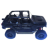 Радиоуправляемый внедорожник MN Model Jeep Wrangler 4WD RTR масштаб 1:12 2.4G - MN-128 BLACK
