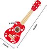 Музыкальная игрушка Hape Гавайская гитара, красный - E0603_HP