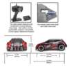 Модель раллийного автомобиля Remo Hobby Rally Master 4WD RTR масштаб 1:8 2.4G - RH8081-RED