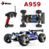 Радиоуправляемый багги WL Toys A959 4WD Buggy 4WD RTR масштаб 1:18 2.4G - WLT-A959 BLUE