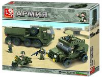 Конструктор Sluban Инженерные войска - M38-B0307