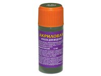 Краска Zvezda акриловая, зеленая, 12 мл - ZV-35-АКРo
