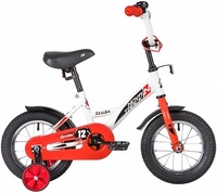 Велосипед Novatrack Strike 12*, белый-красный - 123STRIKE.WTR20