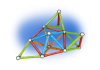 Конструктор GEOMAG Confetti 88 деталей - 353