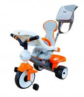 Велосипед 3-х колесный Coloma Comfort ANGEL DI Orange с игровой панелью 46581 оранжевый- 4698
