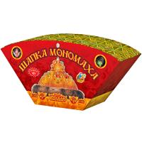 Батарея фонтанов с веерным эффектом Шапка Мономаха - РС4560