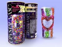 Набор креативного творчества Crystal Vase Ваза своими руками c кристалами - CV-01-01