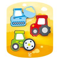 Головоломка вращающая Hape Строительная техника - E1608_HP