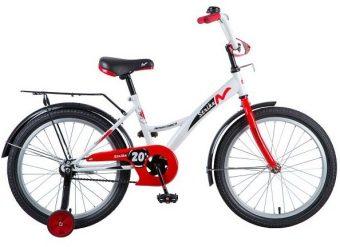 Велосипед NOVATRACK 20*, STRIKE, белый-красный - 203STRIKE.WTR8