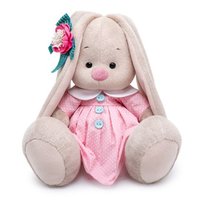 Мягкая игрушка Budi Basa Зайка Ми Розовый крем 18 см - SidS-334