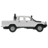 Радиоуправляемый пикап WPL Hilux Crew Cab (белая) 4WD RTR масштаб 1:16 2.4G - D-64-1