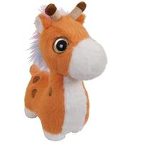 Мягкая игрушка ABtoys Глазастики. Жирафик коричневый, 20 см - M4976