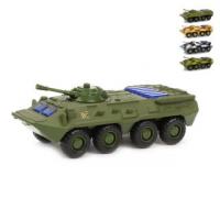 Танк металлический Play Smart 1:54, звук, свет - 6409A|DT