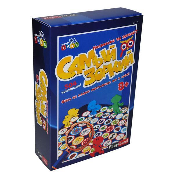 Настольная игра Play Land Борьба IQ умов Самый зоркий - L-212