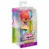 Мини-кукла Barbie Виртуальный мир в фиолетово оранжевой одежде - DWW30|DTW13