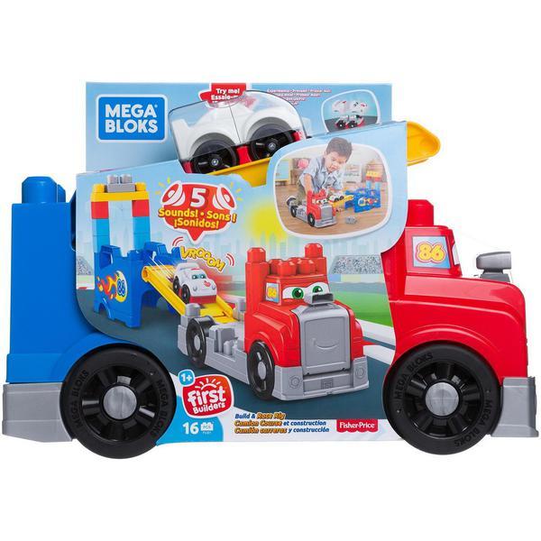 Конструктор Mattel Mega Bloks Набор *Большая Машинка для гонок* - FVJ01