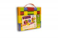Конструктор мягкий Kribly Boo, блочный, 38 элементов - 58359