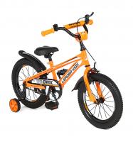 Детский двухколесный велосипед Leader Kids, цвет: оранжевый - GL000722320