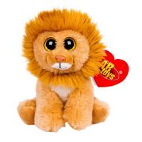 Мягкая игрушка ABtoys Львенок коричневый, 15 см - M0043
