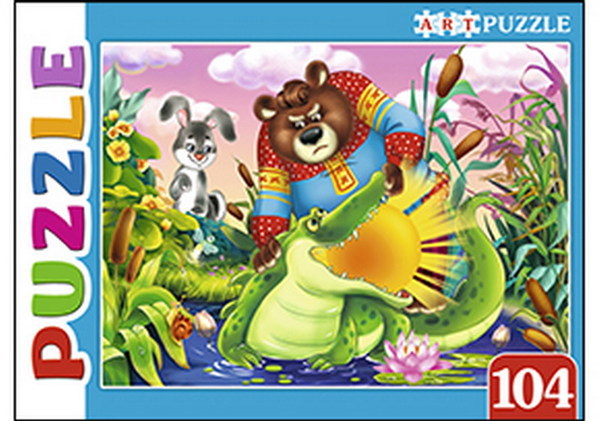 Пазл Рыжий кот *Artpuzzle. Сказка №89*, 104 элемента - ПА-4542