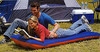 Надувной матрас для кемпинга Camping Mattress 193х74 см - Ж67015