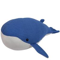 Мягкая игрушка ABtoys Knitted. Кит вязаный, 39 см - M5147