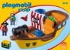 Конструктор Playmobil 1.2.3 Пиратский корабль - 9118pm