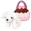 Мягкая игрушка Fluffy Family Щенок в сумочке 21 см - 681691