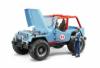 Внедорожник Bruder Cross Country Racer синий с гонщиком - 02-541