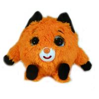Мягкая игрушка 1Toy Дразнюка-Zoo лисичка, показывает язык, 13 см - Т12054