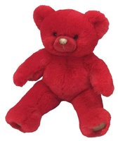 Мягкая игрушка ABtoys Медведь красный, 16 см - M102