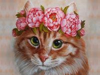 Картина по номерам Molly Красавица (16 цветов), 20х30 см - KH0874